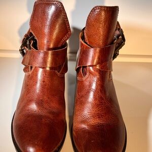 Anthropologie Matisse BOLO Western Buckle Boots Women Size 8